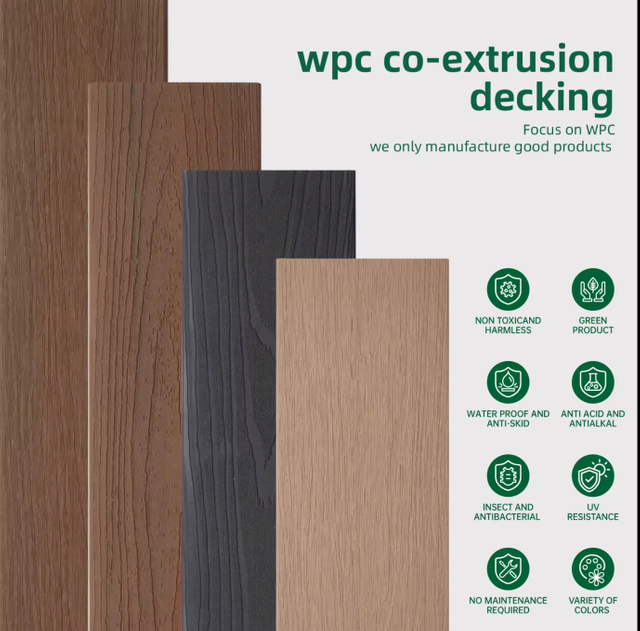 LWD-E2100 لوح التزيين WPC ذو النتوء المشترك على الطراز الأوروبي 