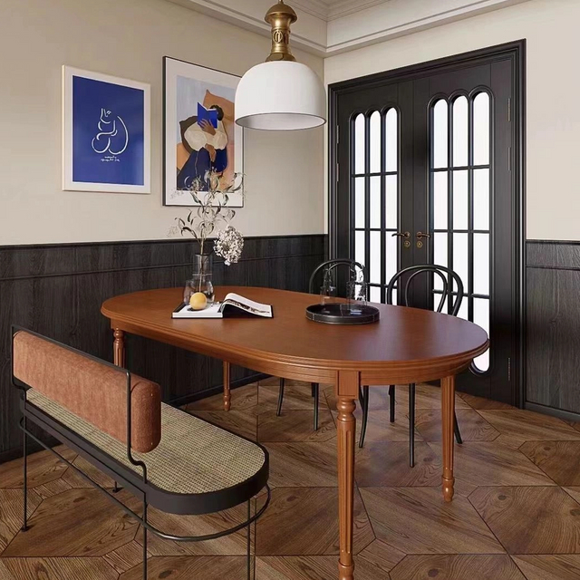 LWD-EB029 بلاط أرضيات باركيه خشبي هندسي أنيق