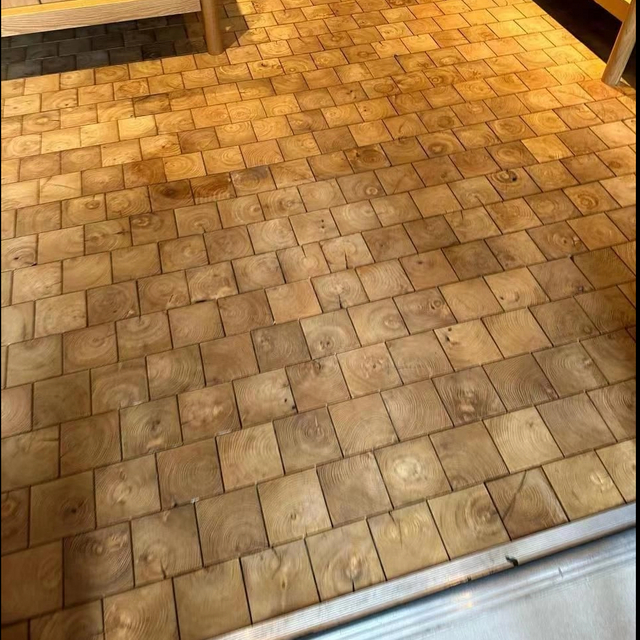 LWD-EB024 أرضيات خشبية هندسية ذات حبيبات نهائية، بلوط أوروبي، نمط الفسيفساء