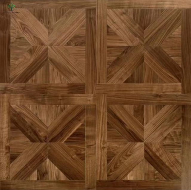 LWD-EB030 بلاط أرضيات باركيه بتصميم هندسي