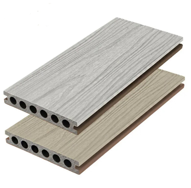 LWD-E3100 BICOLOR Decking 2 لون في 1 PC لوحة التزيين WPC ذات النتوء المشترك 