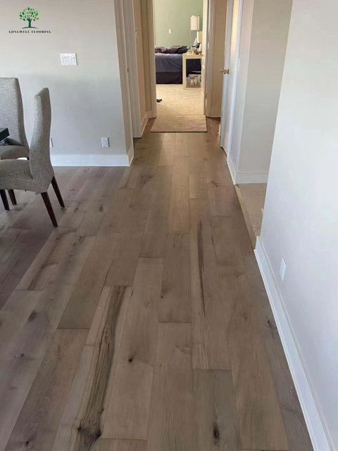 LWD-EB040 أرضيات خشبية من خشب القيقب الأمريكي